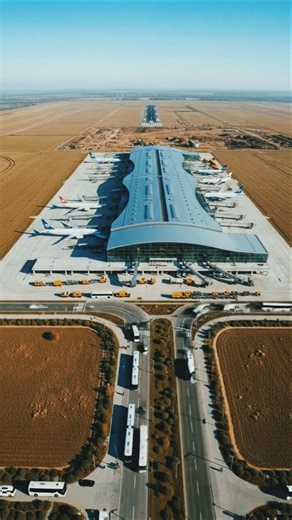 From Empty Land to Mega International Airport ✈️ | Unreal Engine Construction Timelapse