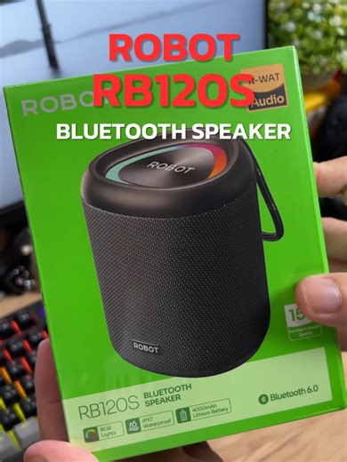 เสียงโคตรดี เบสโคตรแน่น กับลำโพง Robot RB120S #review #รีวิวไปเรื่อย #tiktokป้ายยา #payday #fyp #trending #gadget #gadgets #ไอเทมเด็ด #robotrb120s #ลำโพงบลูทูธ #ลำโพงไร้สาย #ของดีบอกต่อ #wookthailand
