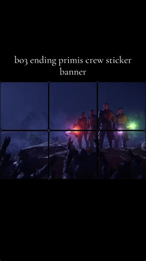 cod zombies sticker banner! #codzombies #banner #blackopszombies #bo3 #fyp