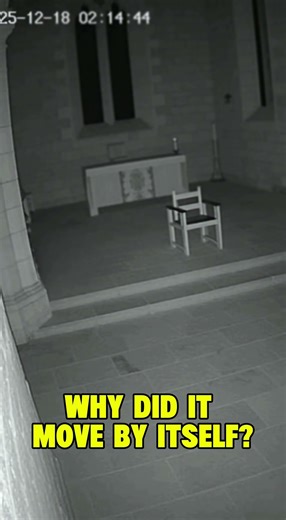 🪑 This Chair Moved on Its Own on Church CCTV 👁️
