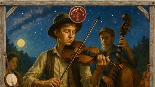 Fiddle Instrumental 🎻 003 – Bluegrass Fiddle Music | Relaxing Appalachian Folk