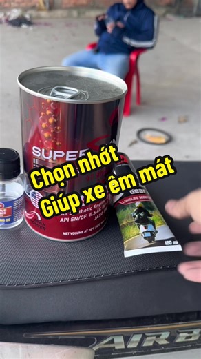 Trả lời @BửuVăn16 nhớt super syn giúp xe chạy êm mát máy #supersyn #nhớt #nhotsupersyn #nhớtxetayga #nhớtxemáy #tramxe1368