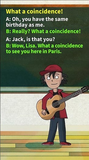 "What a coincidence!": What does it mean in English? [ ForB English Lesson ] #shorts