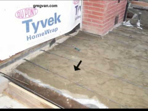 Sand And Foundation Moisture Barrier - Concrete Room Addition Construction