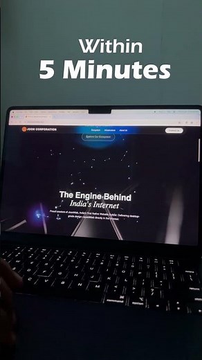 Built a Professional Website in 5 Minutes Without Coding 🤯 | JoonWeb AI