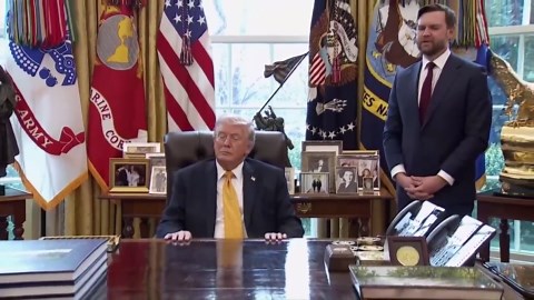 'I know what you're trying to do': Vance attacks reporter over stance on Iran war