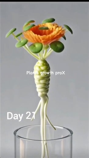 Plant Growing Cinematic | Hand Watering Seed to Life 🌱 | Relaxing Nature Video