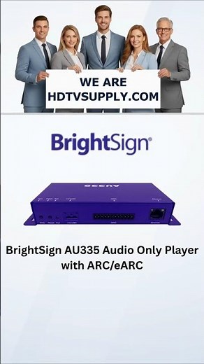 BrightSign AU335 Audio Only Player with ARC/eARC