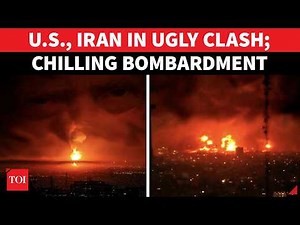 US, Iran 'Face-Off' Near Kharg Island, Heavy Bombardment Begins; 'AIR DEFENCES, FIGHTER JETS...'