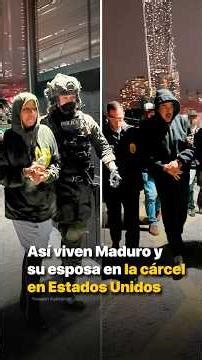 Así viven Maduro y su esposa en la cárcel en Estados Unidos ‪@KrystianVazquez‬