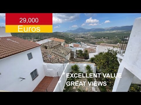 Andalucia Property for sale | Excellent Value with Terrace, Garden and Views | 29,000 euros