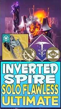 Prisamtic Hunter SYNTHOCEPS & CALIBAN Build! Solo Flawless Ultimate Inverted spire | Destiny 2