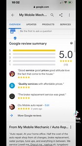 🔥🔥Check out these reviews 🔥🔥 ￼No more games, No more waiting hours for your car to be serviced. ￼￼😎brake replacements starting at 299.00 includes rotors, pads and labor 😎 Talk directly to a mechanic today, Skip the middleman and save time and money￼￼￼ | My Mobile Mechanic / Auto Repair & Brake Replacement.