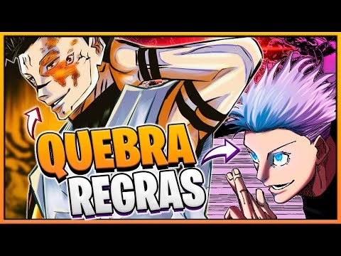 AS MULTIPLAS EXPANSÕES DE DOMINIO DE SATORU GOJO! SUKUNA E GOJO QUEBRANDO REGRAS! Jujutsu Kaisen 227