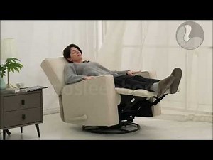 Quick Installation-Authentic Use-Large Swivel Rocker Recliner