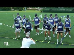 CNU Lacrosse Defense Footwork Drills: Segment 2