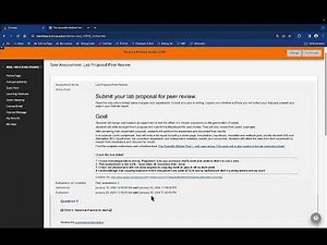 Peer Review in BlackBoard