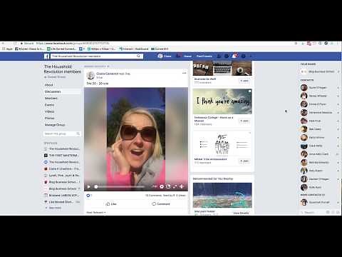 How to download video from a private Facebook group