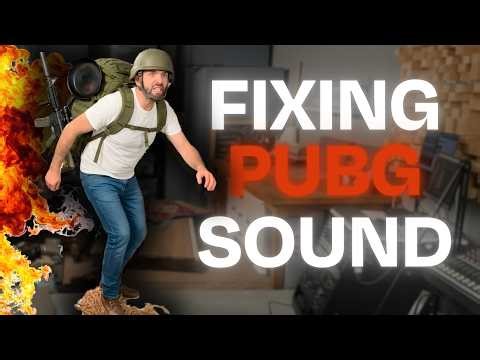 How AAA Game Sounds Are Made (Foley for PUBG Breakdown)