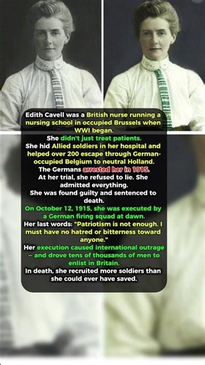 The Children’s Nurse Who Ran WWI’s Best Spy Network #history #viral #viralvideo