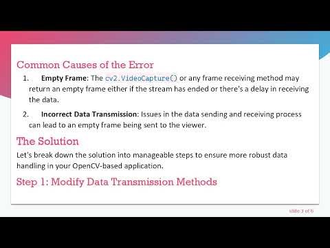 Resolving OpenCV Error (-215:Assertion failed) in Image Processing with Python