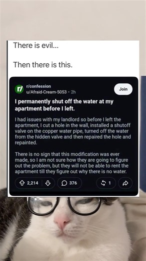 The most diabolical landlord revenge confession ever 💀