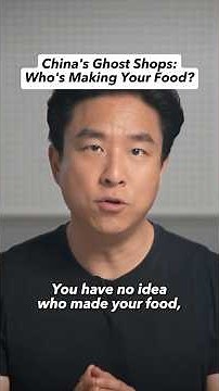 China's Ghost Shops: Who's Making Your Food? #shorts