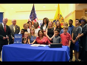 Acting Governor Oliver Signs Equal Pay Legislation