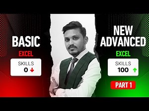 New Advanced Excel in Hindi (Part 1) | Complete Excel Course | Techstack Academy