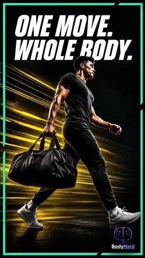Suitcase carry workout (full body, no floor)