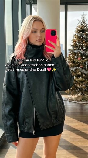 Sichere dir den ultimativen Retro-Look für dein Date, bevor der Valentins-Sale vorbei ist! 🌹✨🏎️ #fashiongermany #outfitinspo #lederjacke #valentineslook #streetwear
