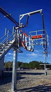 Hose Handler Boom Arms for Railcar & Tanker Truck Loading | Industrial Safety Solution #shorts