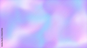 Abstract pastel color gradient. Moving blurred background. smooth color transitions. Purple pink blue. 4K liquid animation. Hologram effect. looped animation. light sky wallpaper