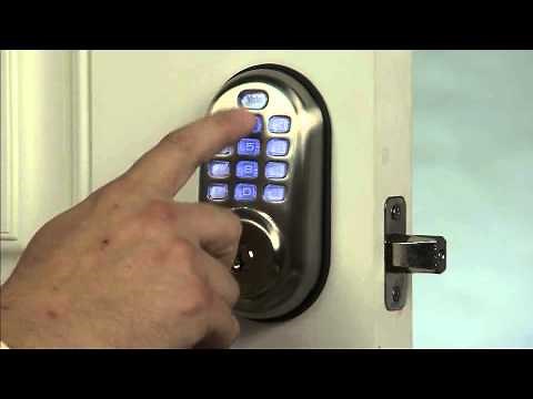 Yale Real Living Push Button Deadbolt Programming - Delete User PIN Code (16)