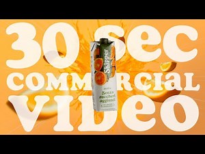 making a 30 sec AD at HOME