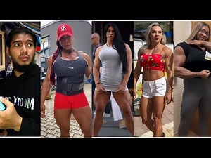 Incredible women's immense body in public 2024