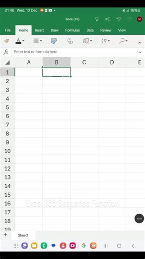 rahamathullah on Instagram: "Microsoft Excel 365 Sequence Function #excelformula #microsftexcel #excel"
