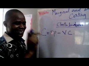 PERFORMANCE MANAGEMENT (MARGINAL AND ABSORPTION COSTING) TUTORIAL PART 1