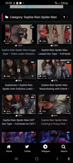 SOPHIE RAIN LEAK SPIDER MAN VIDEO FREE : r/goatedporn