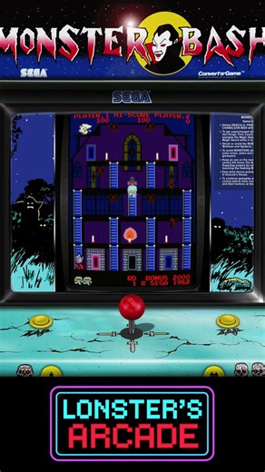 Monster Bash arcade - the game that broke my high score streak #lonstersarcade #arcade