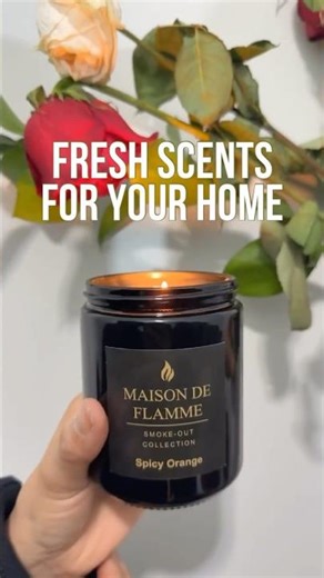 Most candles mix with bad smells.This one removes them and leaves behind warm spiced orange comfort.