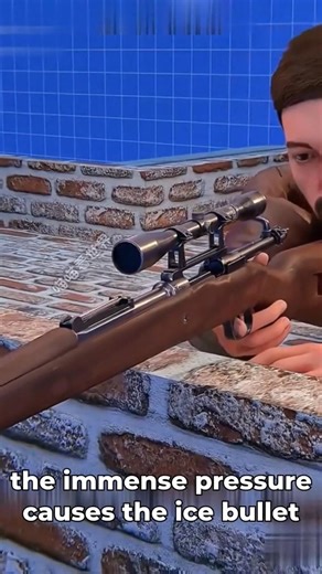 What Really Happens If You Fire an Ice Bullet? (3D Animation Explained)
