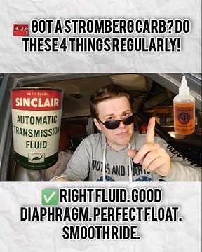 Top 4 Tips to Keep Your Stromberg Carb Running Perfect!