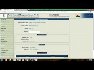 How to create and maintain PFMS account for NSS - Step 3