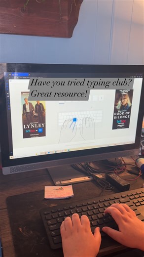TypingClub has been such a great resource for us 💻✨ It’s more than just learning how to type — it helps kids recognize letters, practice finger placement, and build confidence one keystroke at a time. They’re learning letters, patterns, and coordination while thinking they’re just “playing” on the computer. Simple. Fun. And such a practical life skill. Have you tried TypingClub yet? | Melissa Robison