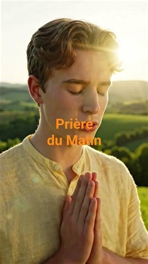 Courte Prière du Matin. #bénis #motivation