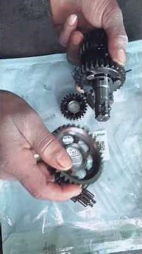 splendor ka gear pinion fitting