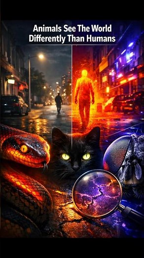 Animals See The World Differently Than Humans 🧠🐍