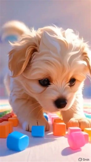 The Rainbow Connection 🌈🐾 #puppy #cuteanimals #shorts #dogsoftiktok #rainbow #wholesome #puppylife