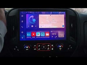 Install 13.1" CIDAVA Android Car Stereo for Chevy Silverado & GMC Sierra 2014-2018#androidauto #gmc